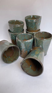 Pottery by Jackie Fold Cups