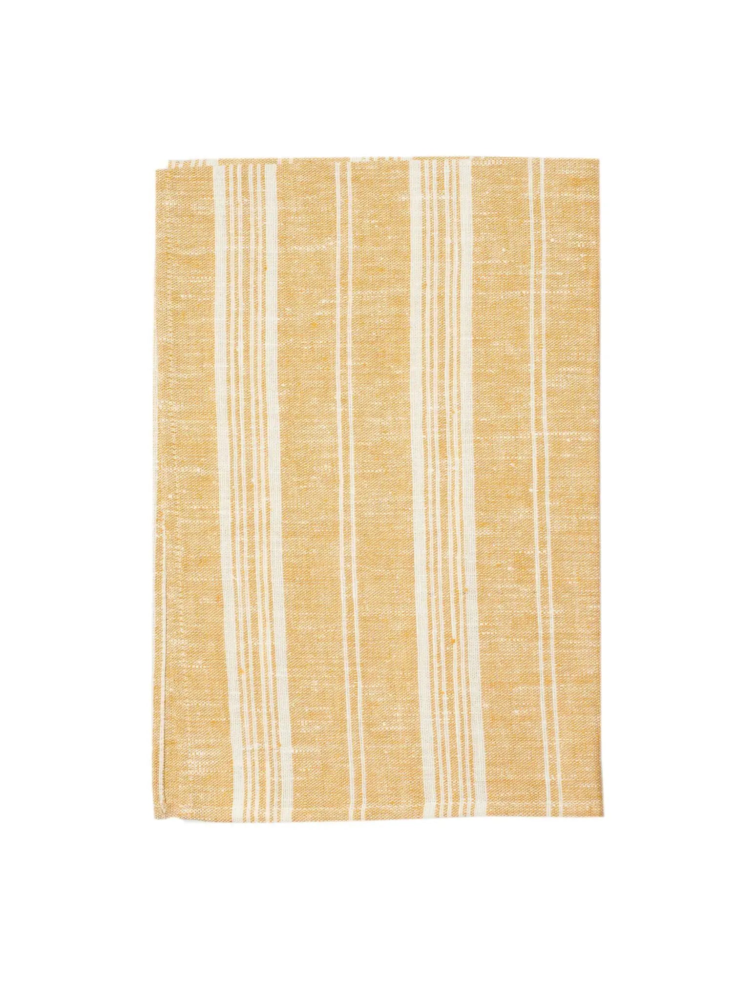 Pierre Tea Towel~ Yellow with Off White
