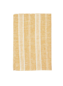 Pierre Tea Towel~ Yellow with Off White