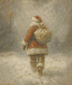 Santa Art Print 11 x 14