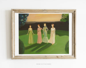 Lost Shadow Art Print - 8.5" X 11" by Janet Hill