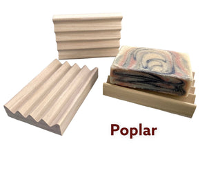Wooden Soap Dish Poplar