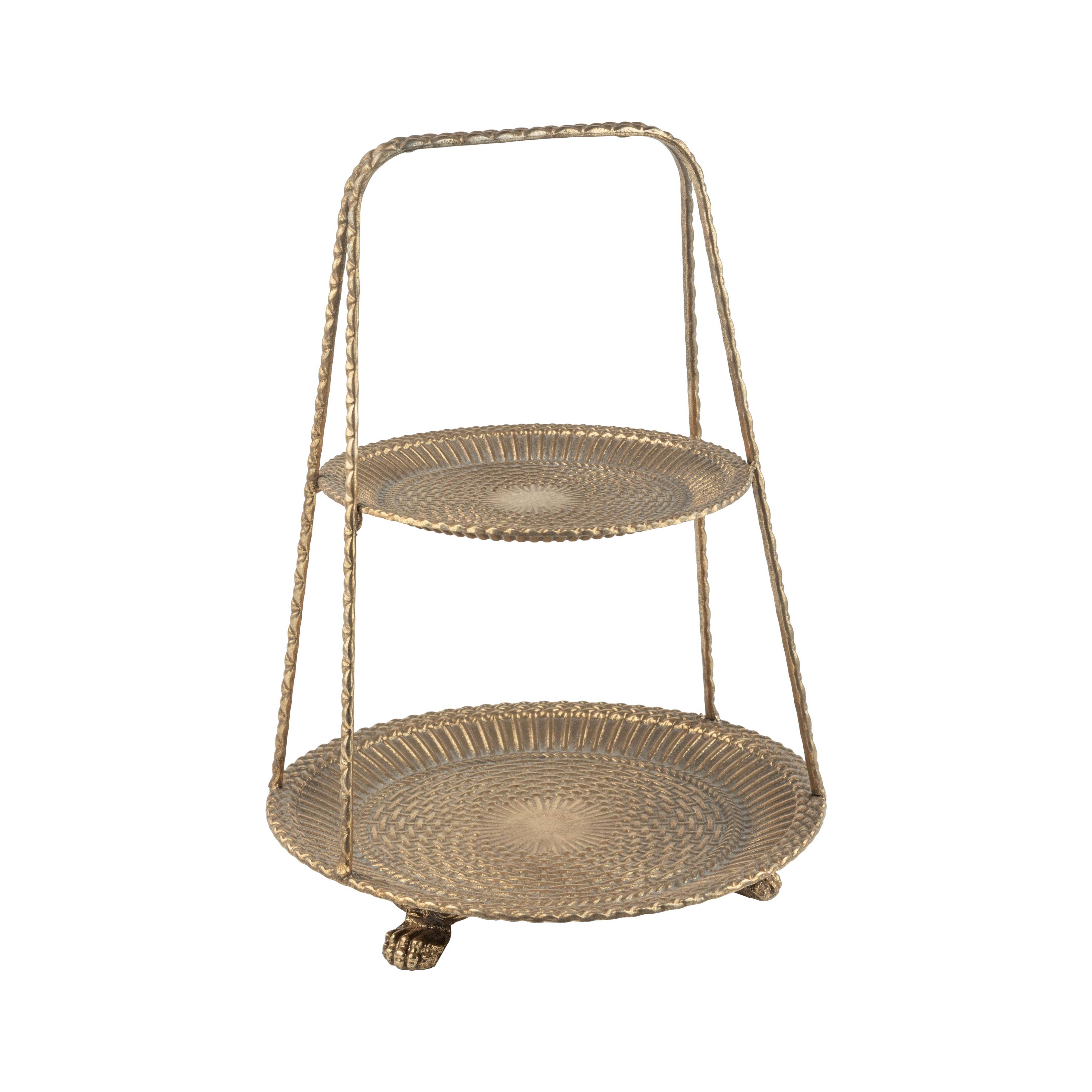 Honeycomb 2 tiered tray