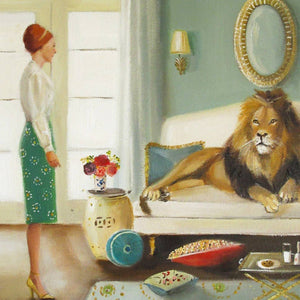 The Houseguest Art Print - 8.5" X 11" by Janet Hill