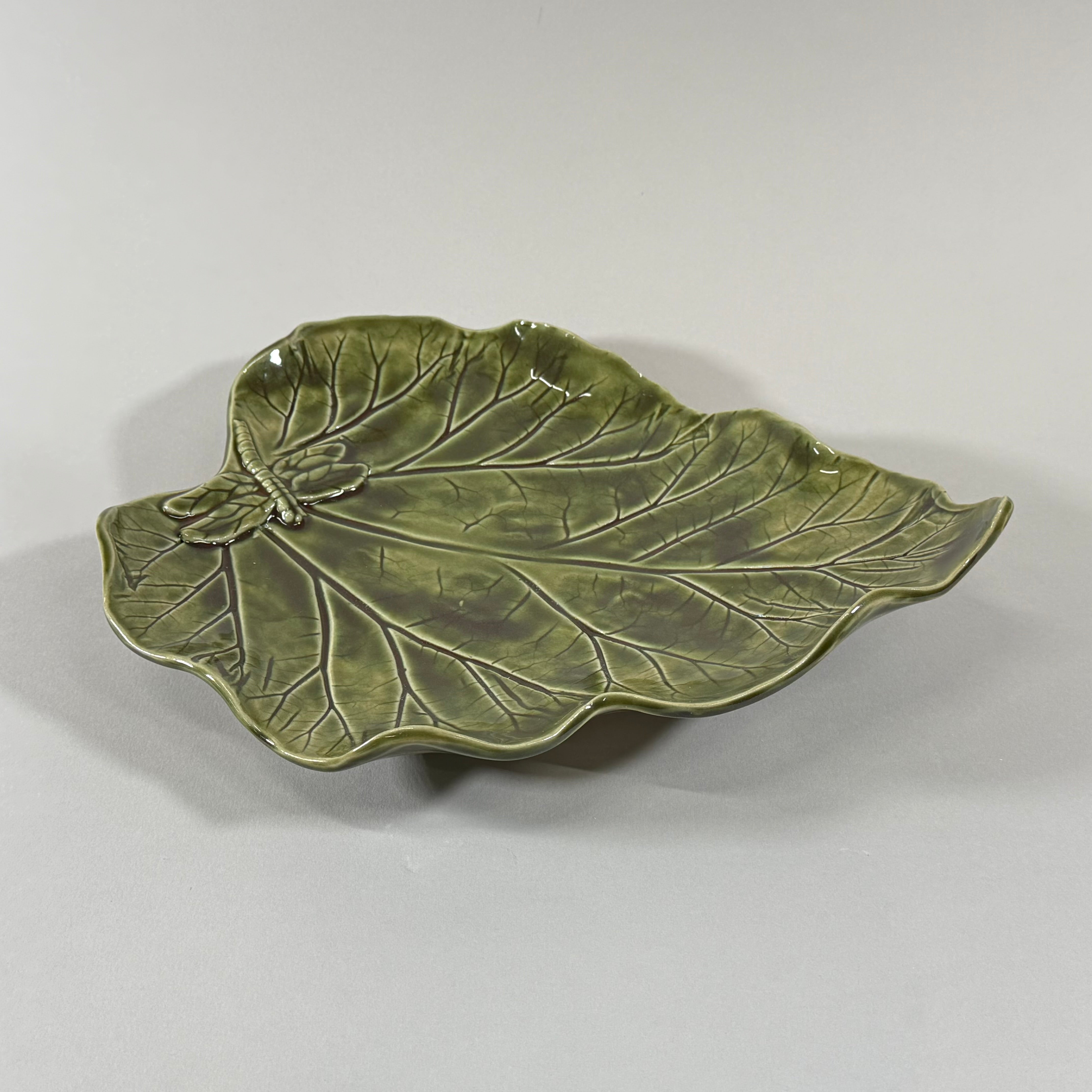 Pottery by Jackie- Rhubarb Platter
