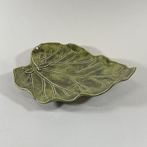 Pottery by Jackie- Rhubarb Platter