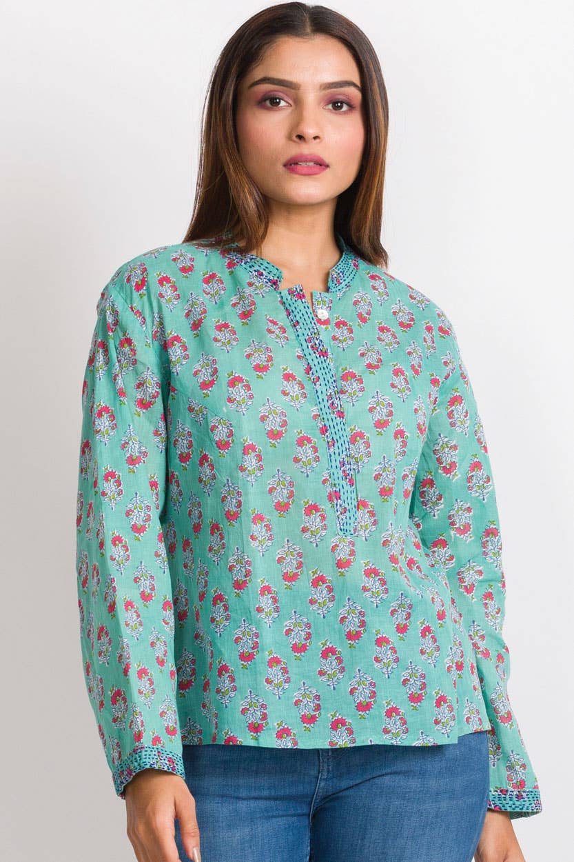 Leela Block Print Tunic