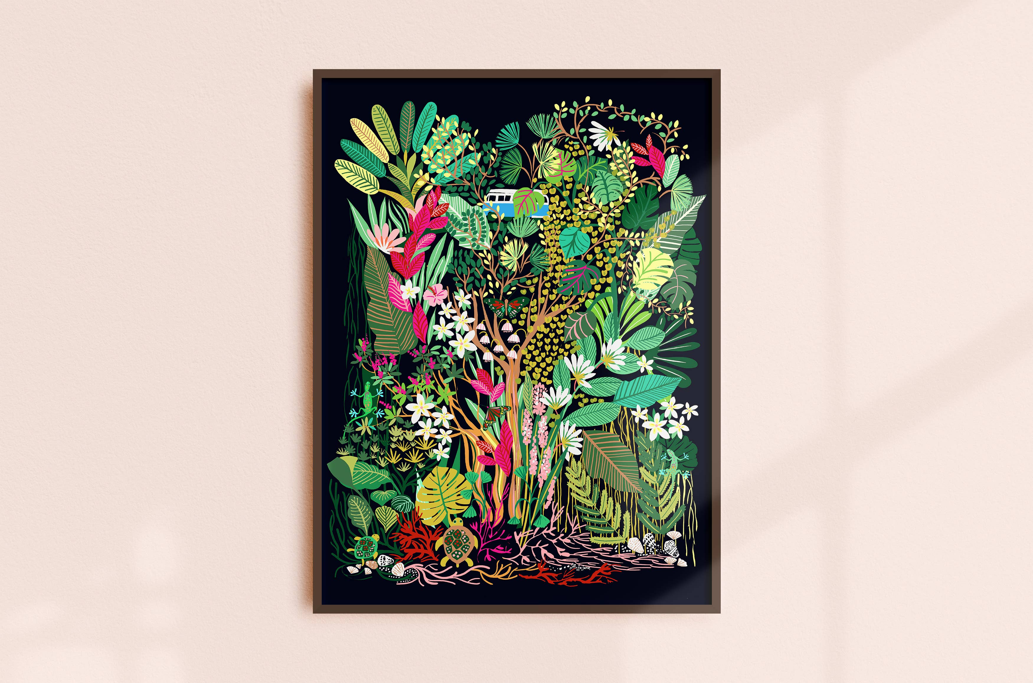 Hawaii Art Print by Anja Jane