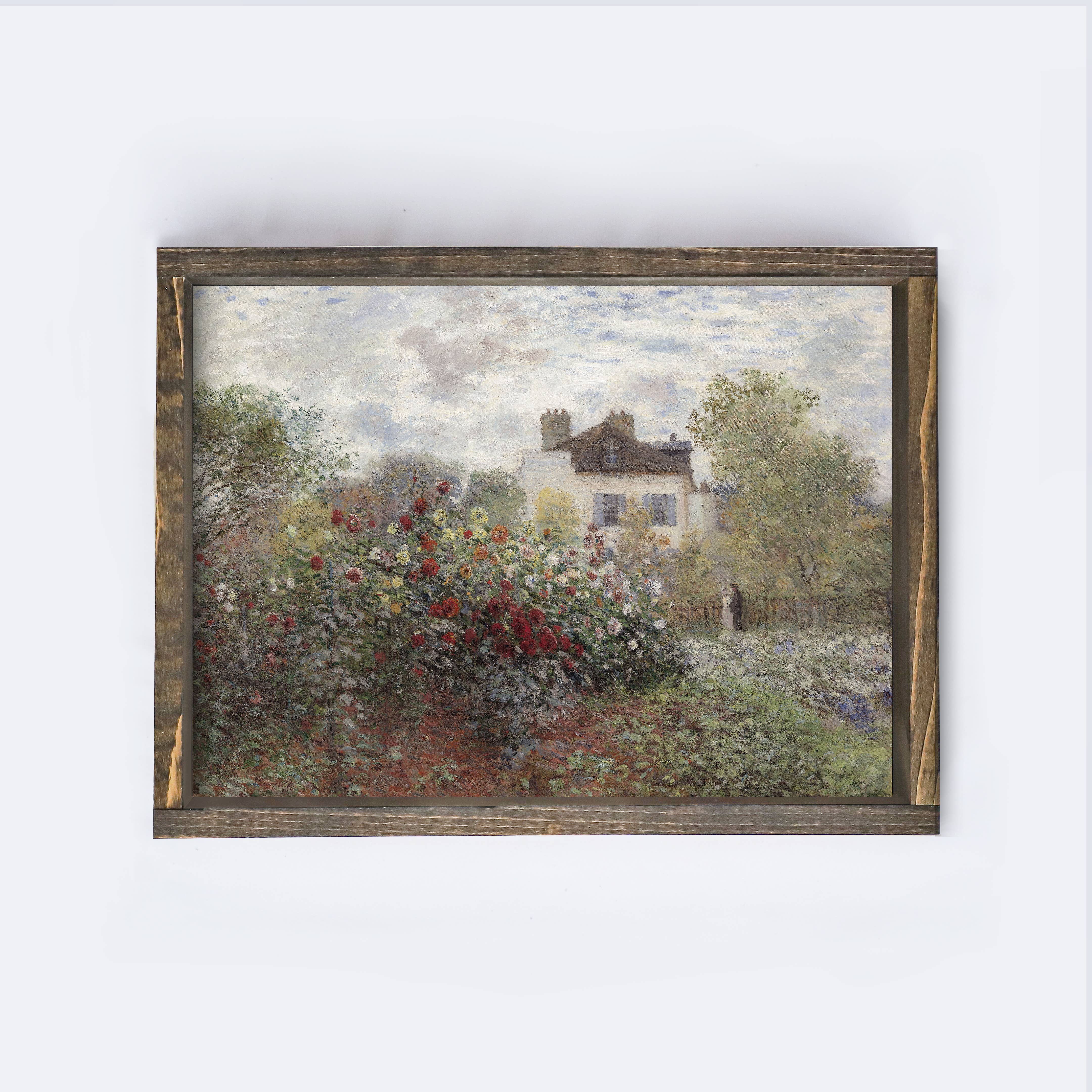 Vintage Art Garden 19 x 13