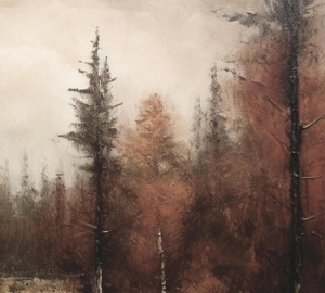 Autumn Landscape Art Print 11 x 14