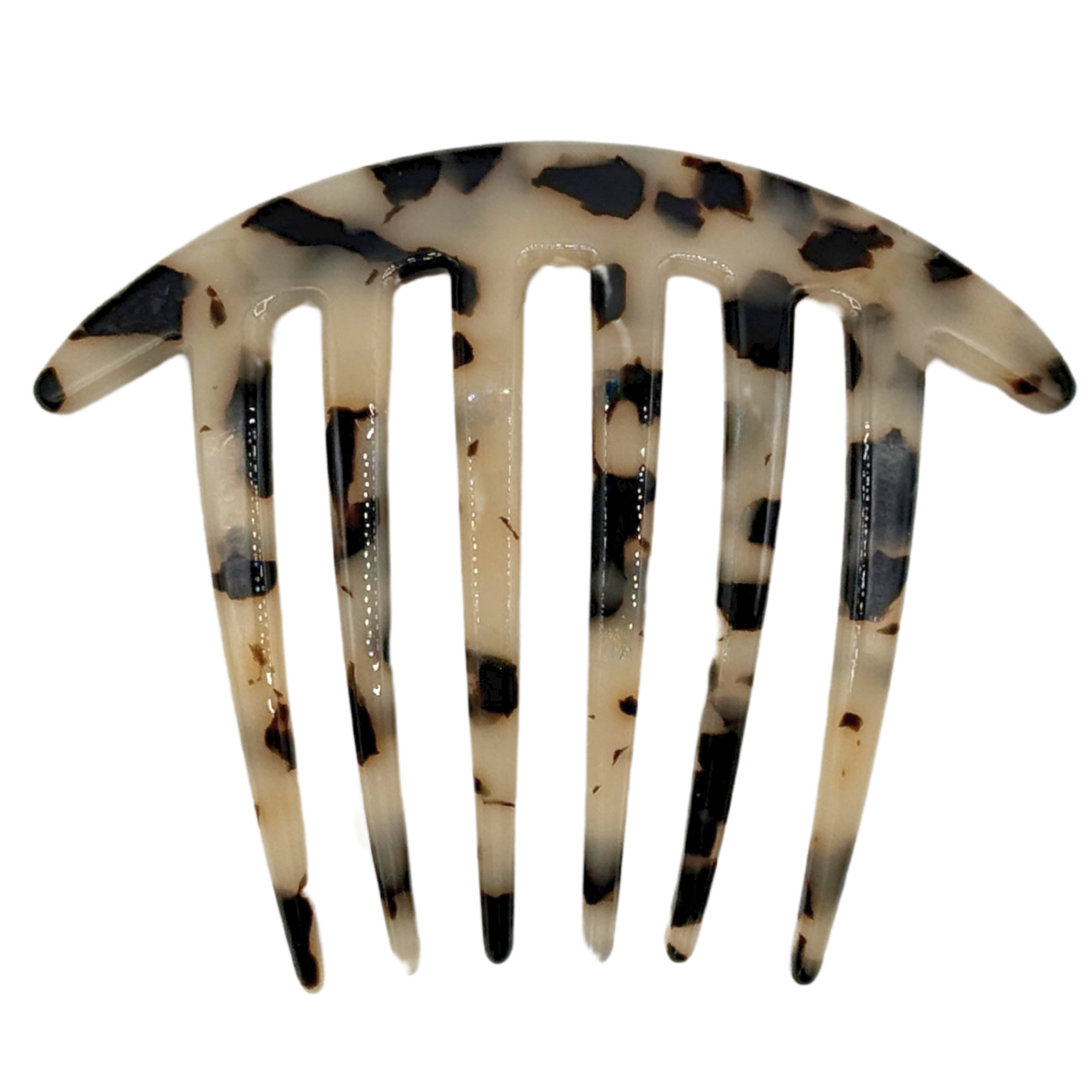 Cellulose Acetate French Side Hair Combs