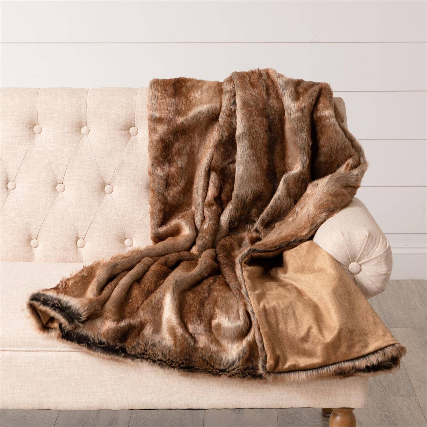 Throw - Faux Caribou Fur