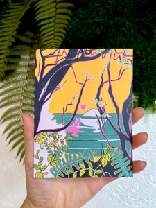 Florencia Gold Greetings Art Card