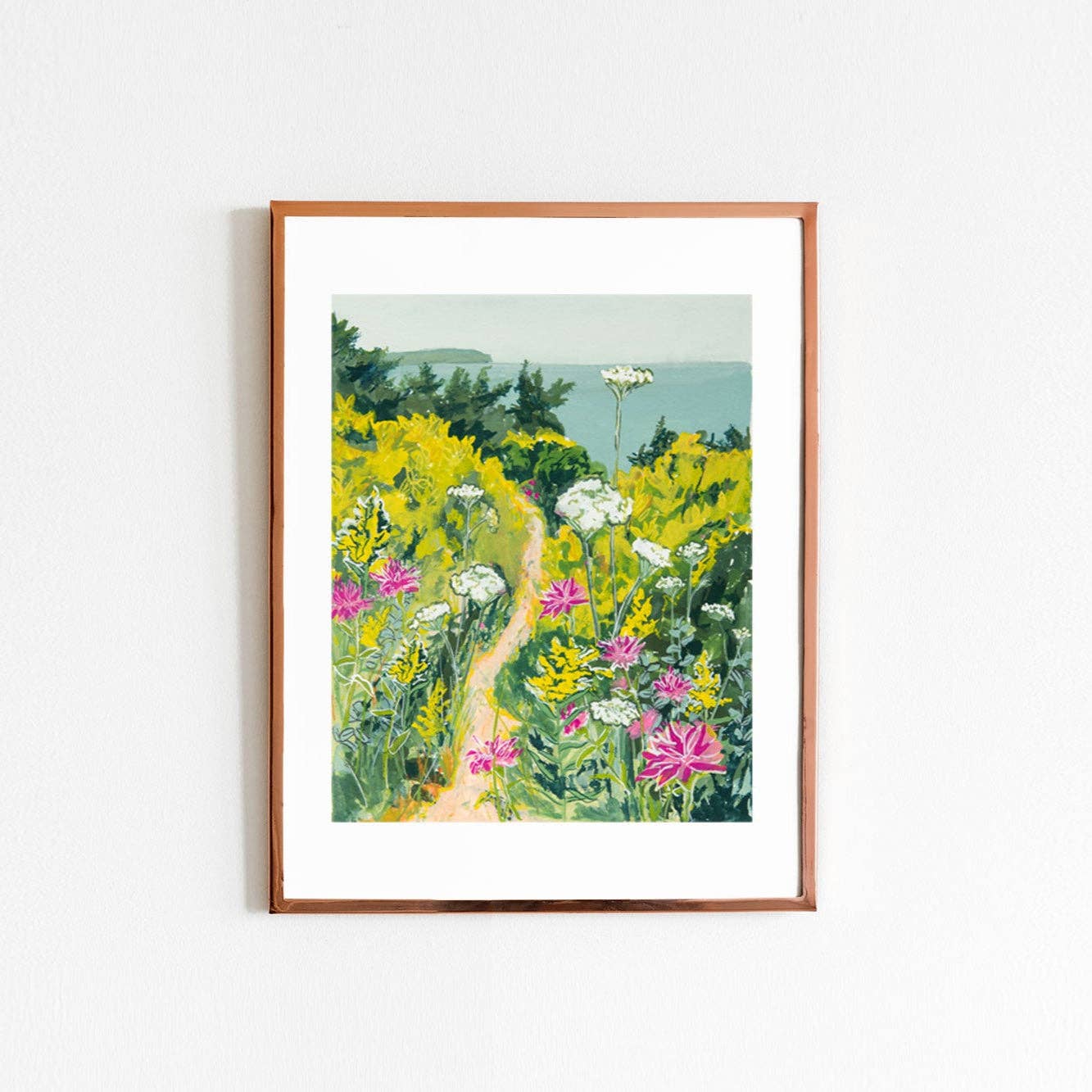 Coastal path - Lawrencetown by Liz Miles