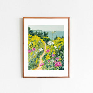 Coastal path - Lawrencetown by Liz Miles