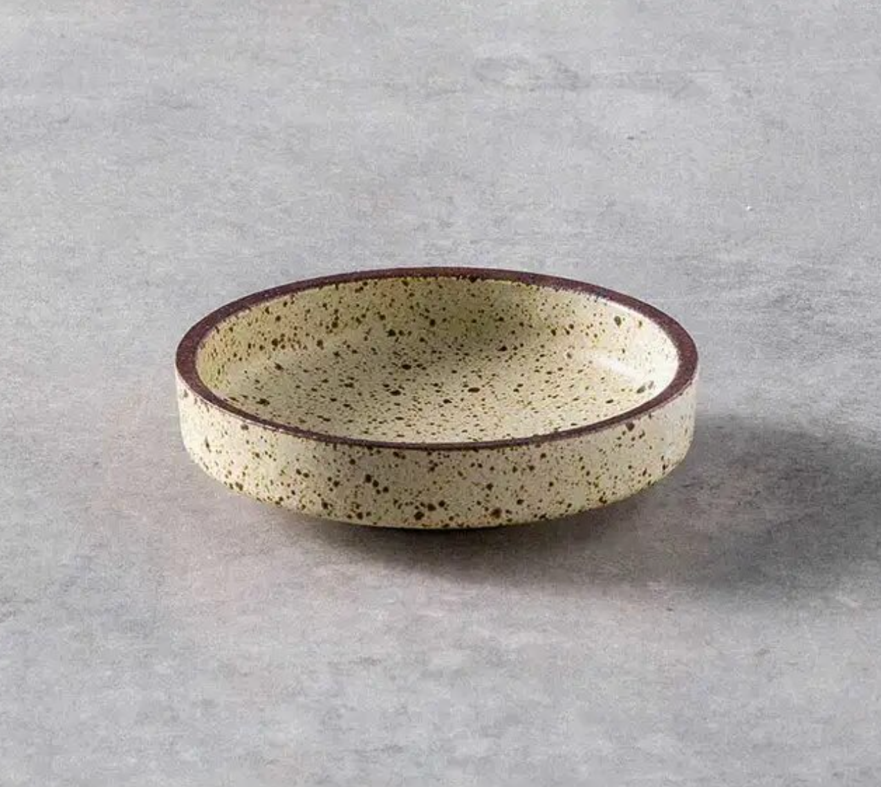 Retro Ceramic Round Sauce Dish | Seasoning Dipping Plate