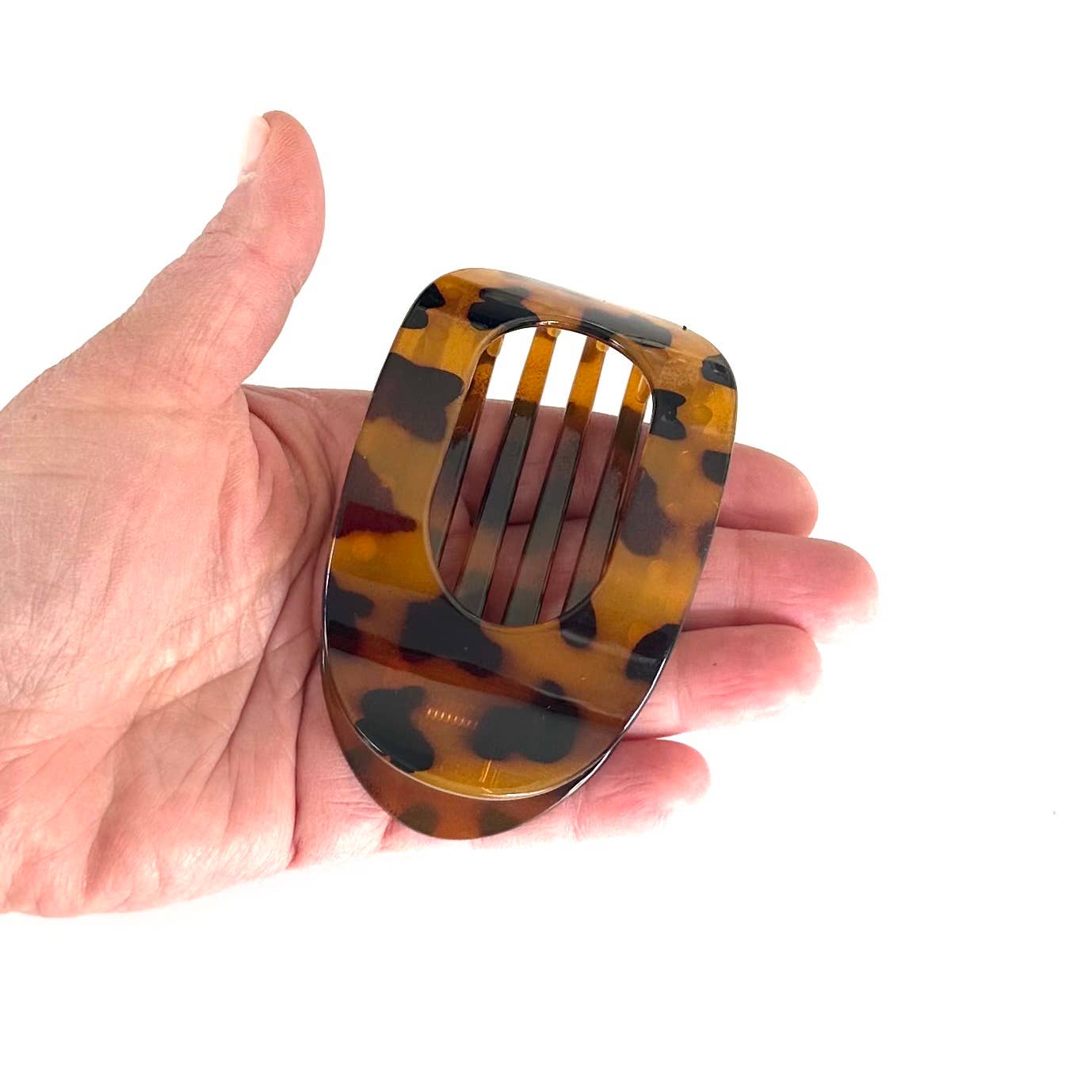 Flat Hair Clip Accessory Animal Print Hair Claw