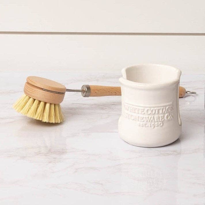 White Cottage Ceramic Sponge Holder