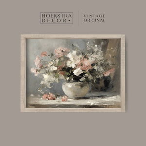 Vintage Flowers 19 x 13”