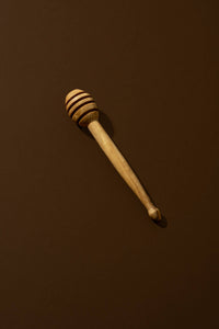 Natural Olive Wood Honey Dripper