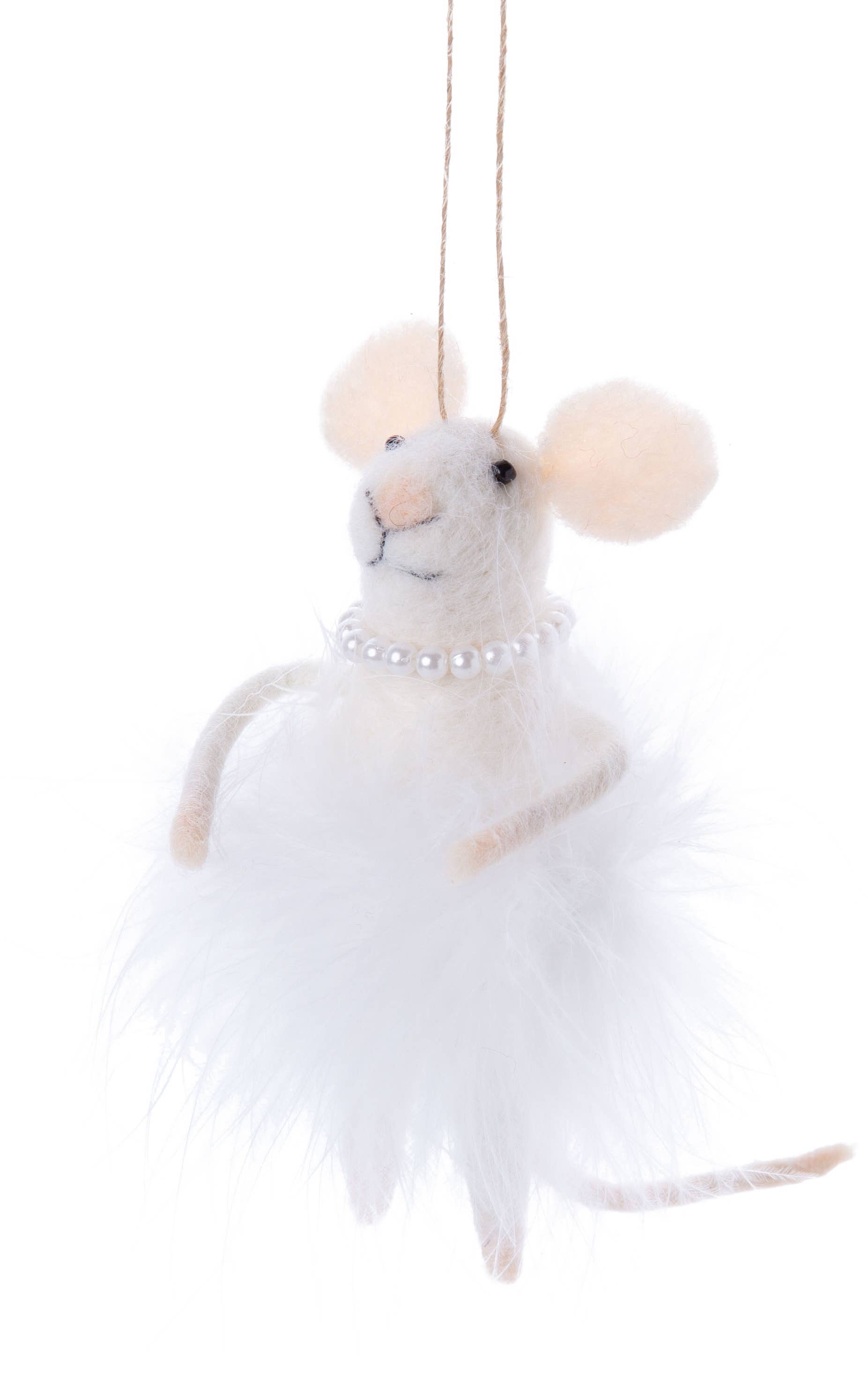 Christmas Mice- Pearl