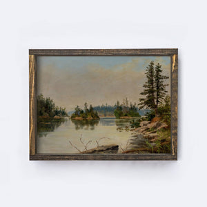 Stoney Lake Ontario Print 12 x 9