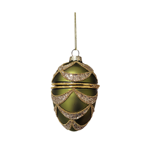 Glass Keepsake Hinged Box Ornament