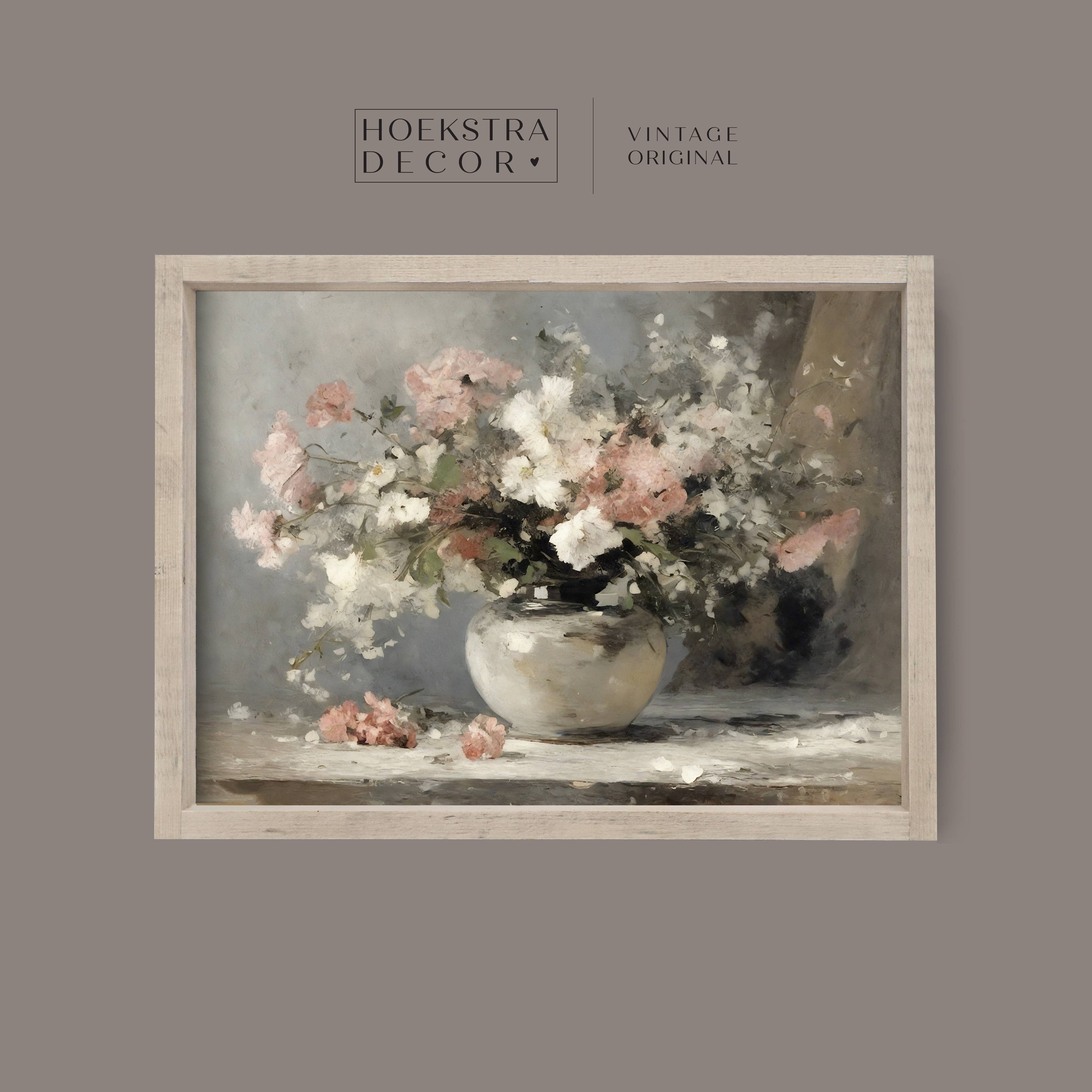 Vintage Flowers 19 x 13”