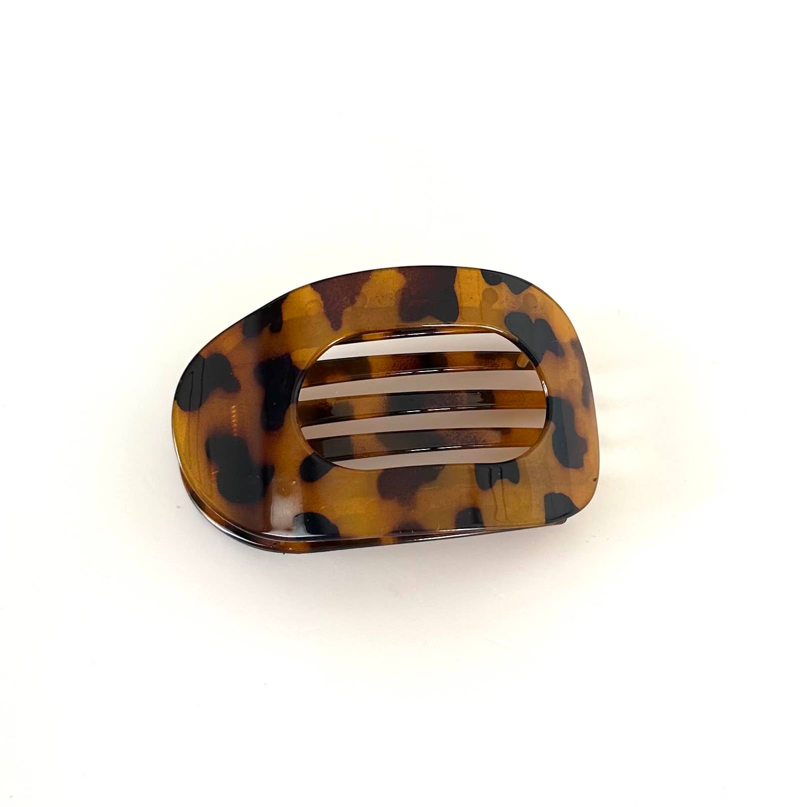Flat Hair Clip Accessory Animal Print Hair Claw
