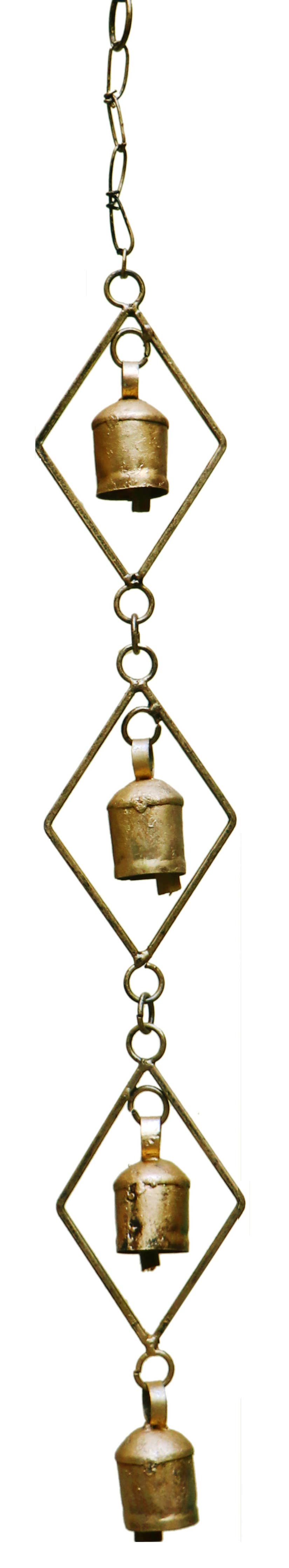 Iron Bell Chimes - Diamonds Cascade 3"x24"