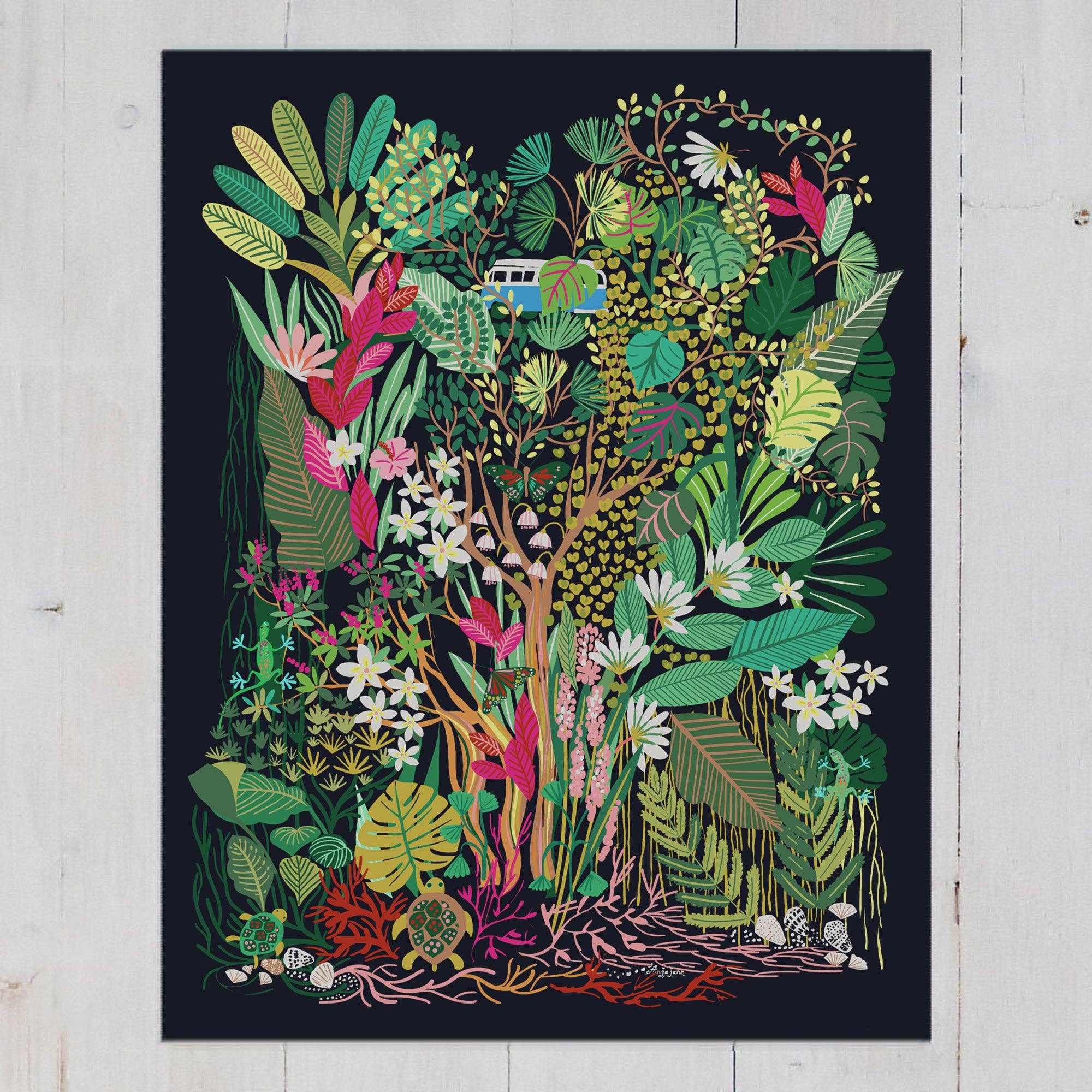 Hawaii Art Print by Anja Jane