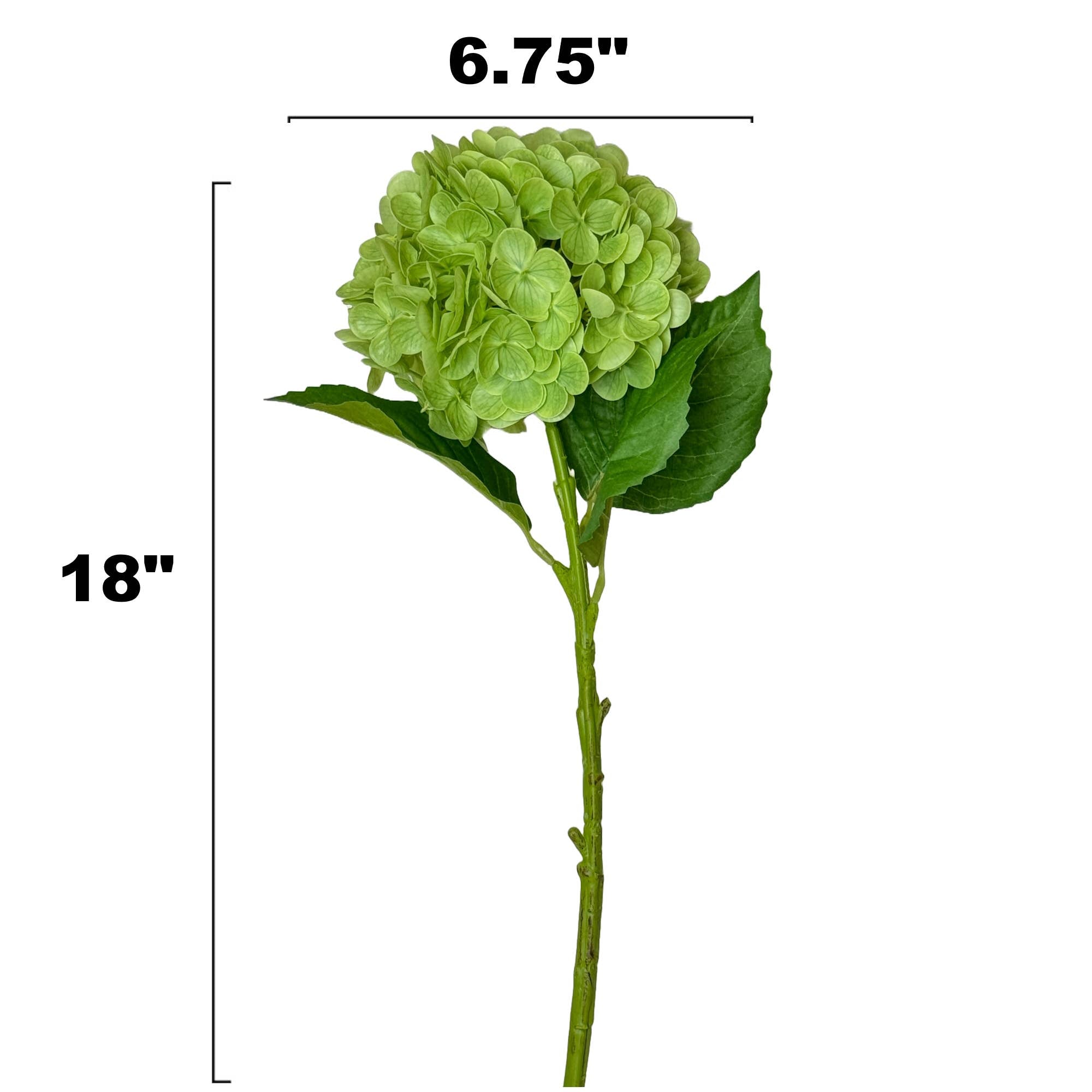 18" Large Bloom Supreme Real Touch Hydrangea