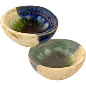 Ceramic Mini-Bowls/Assorted-1.25" To 1.75"(Pk 6)