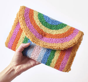 Rainbow Hook Clutch - Ampersand