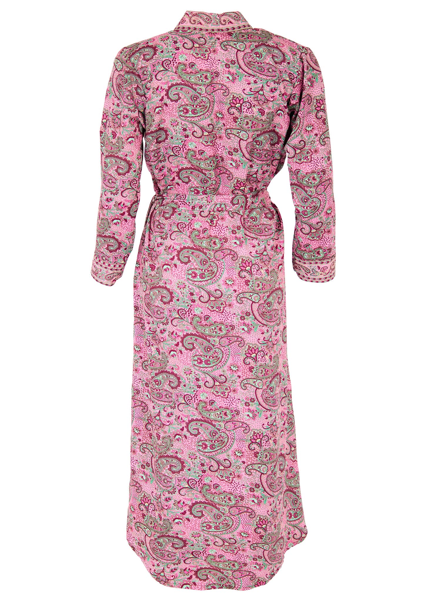 Pink Floral Paisley Kimono/Dressing Gown