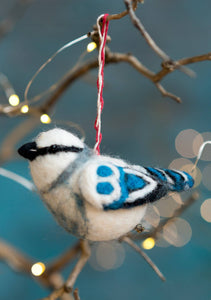 Felt Bird Decorations -Various Individual Birds