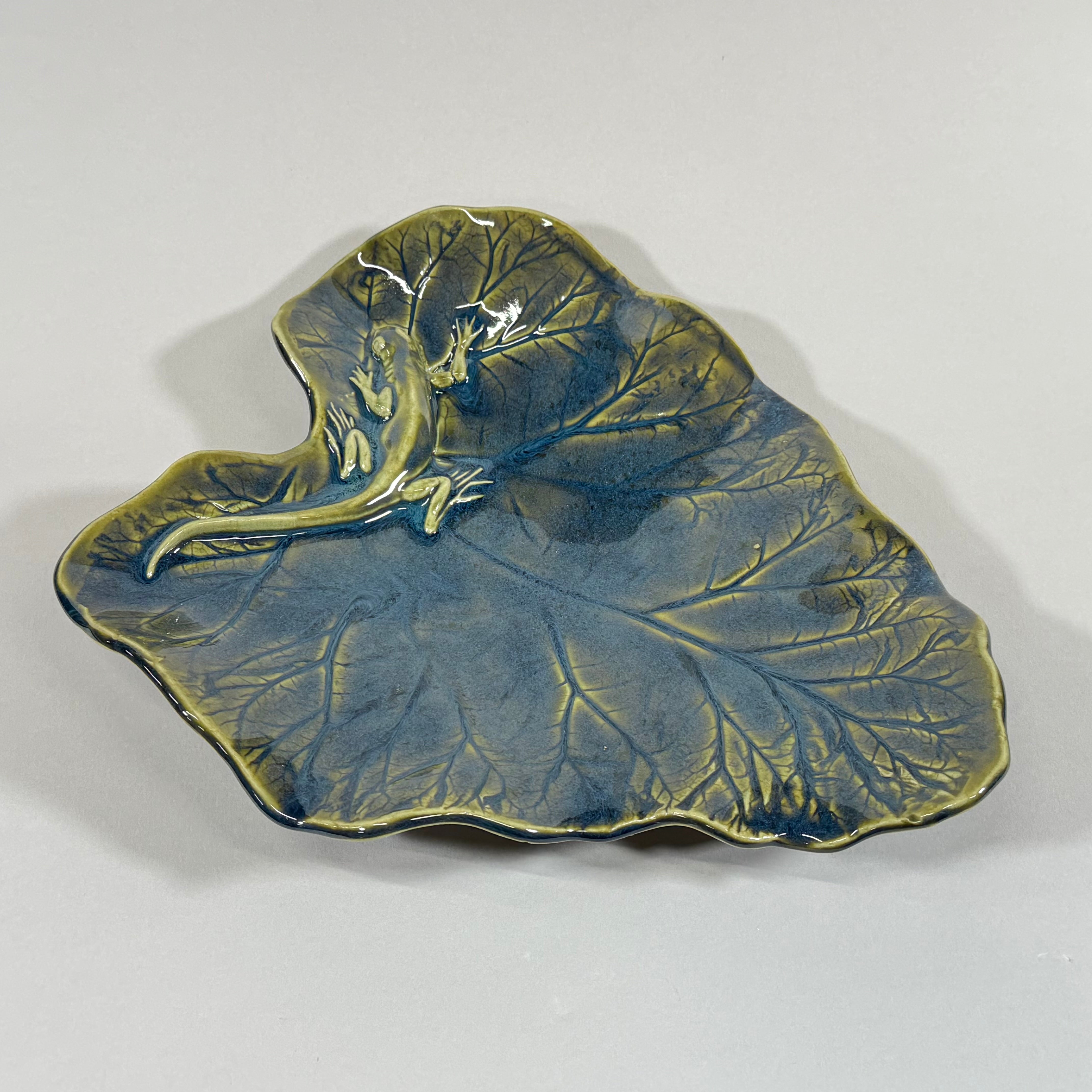 Pottery by Jackie- Rhubarb Platter