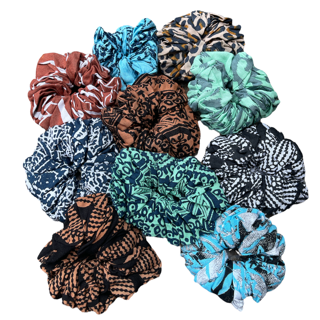 Assorted Tie Dye Scrunchies
