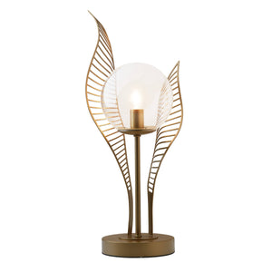 Dwight Gold Leaf Table Lamp