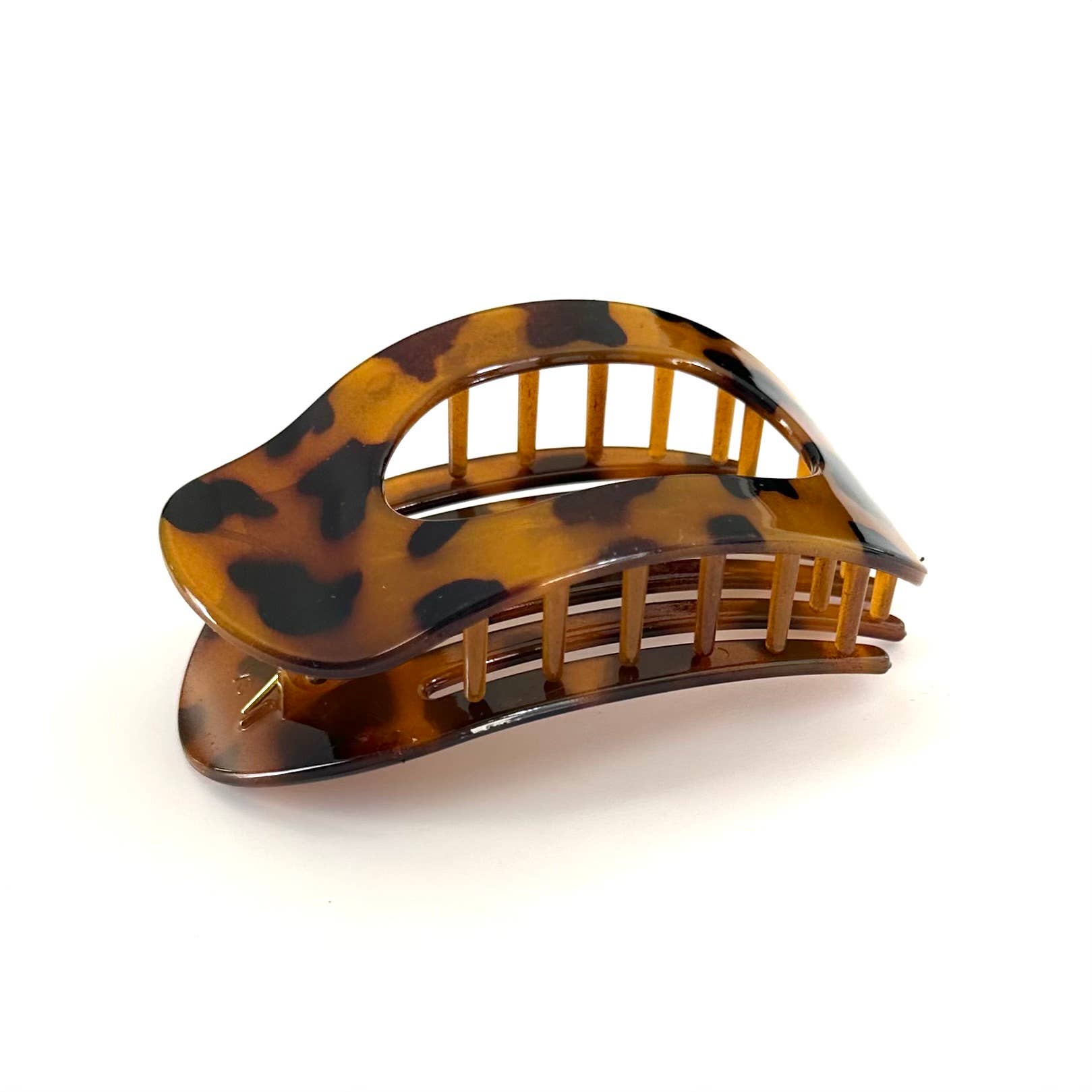 Flat Hair Clip Accessory Animal Print Hair Claw