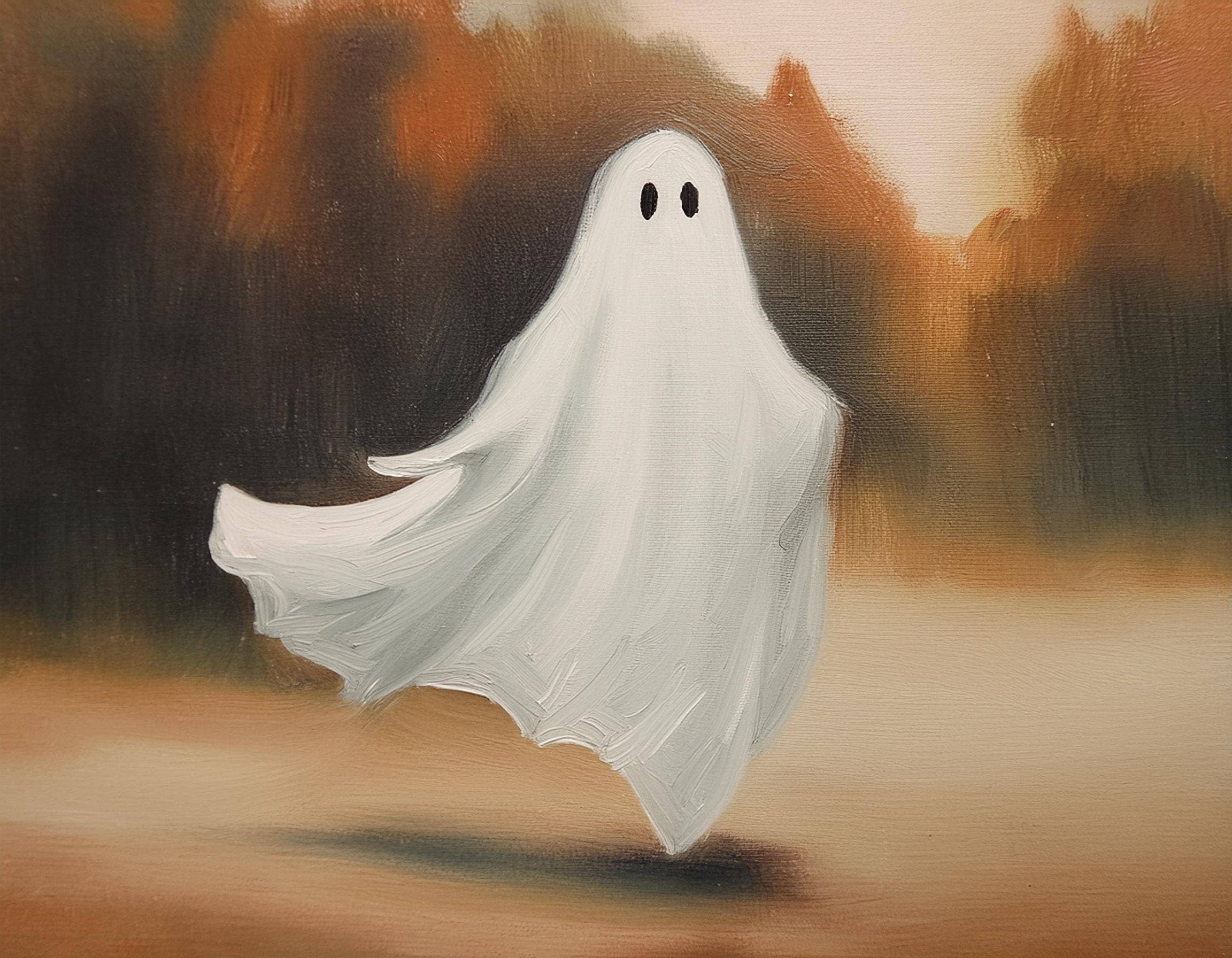 Ghost Art Print | Fall
