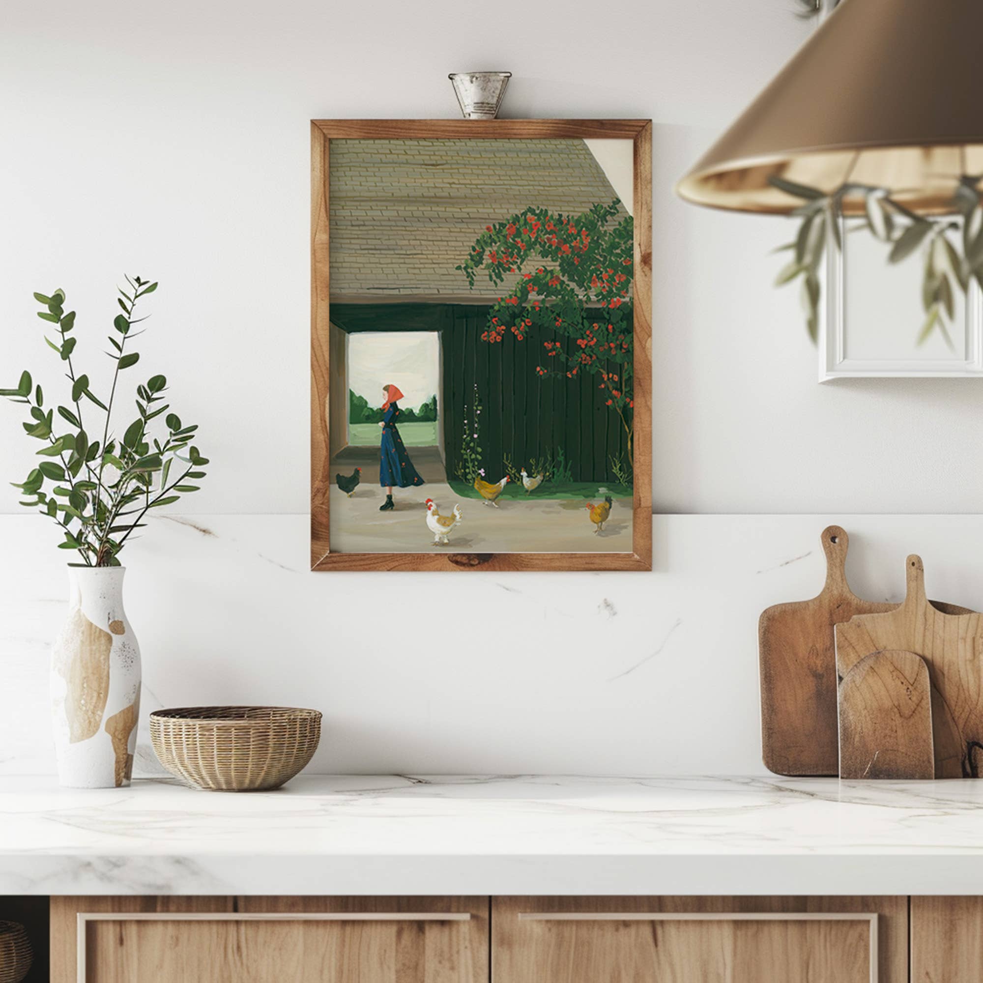 The Bellrose. 8.5"x11" Art Print by Janet Hill