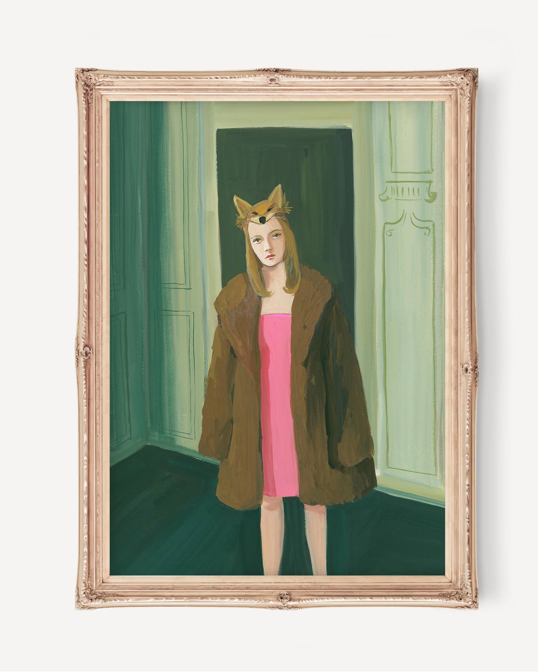 Creature. 8.5"x11" Art Print by Janet Hill