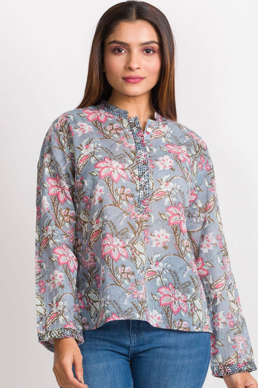 Leela Block Print Tunic