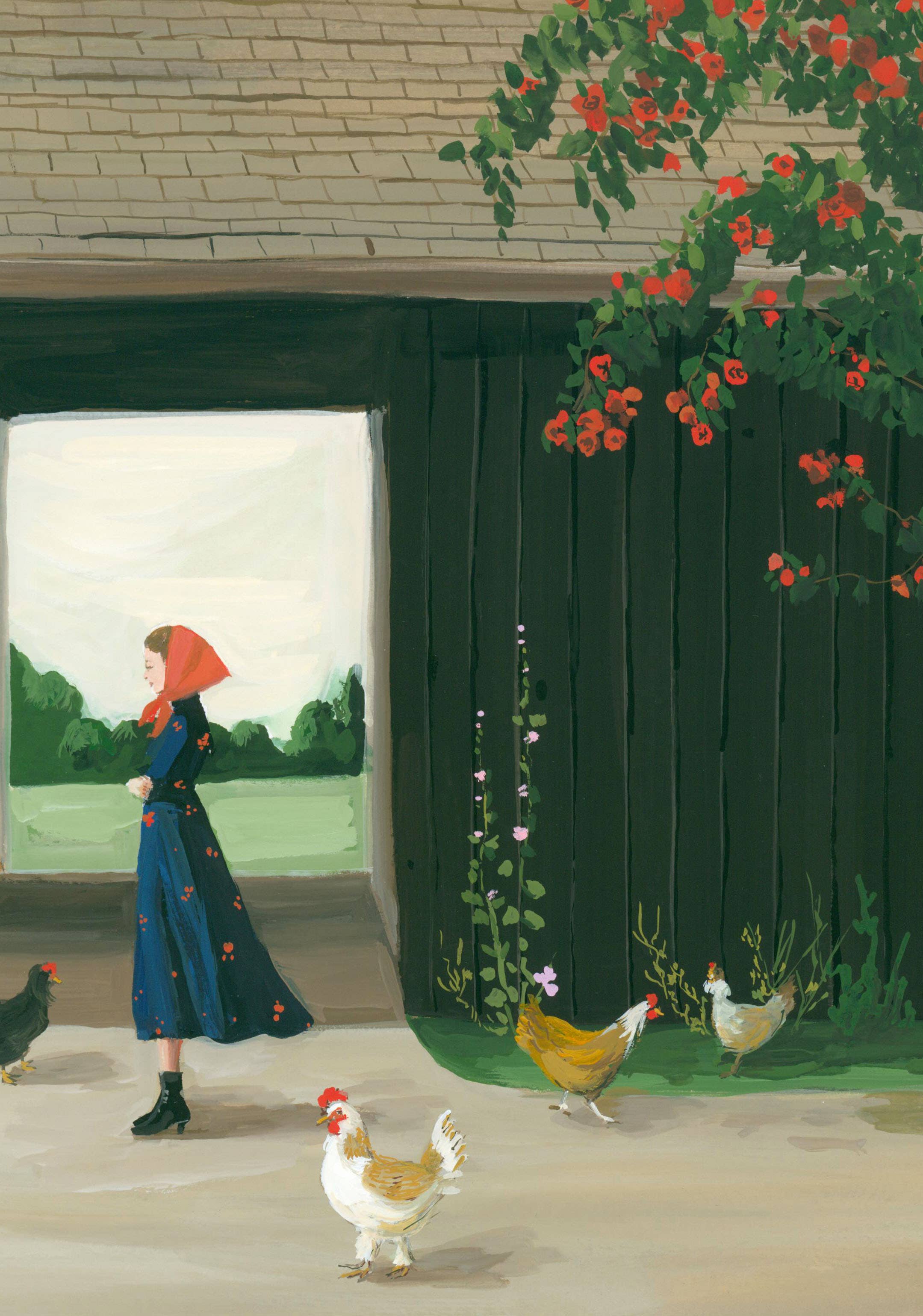 The Bellrose. 8.5"x11" Art Print by Janet Hill