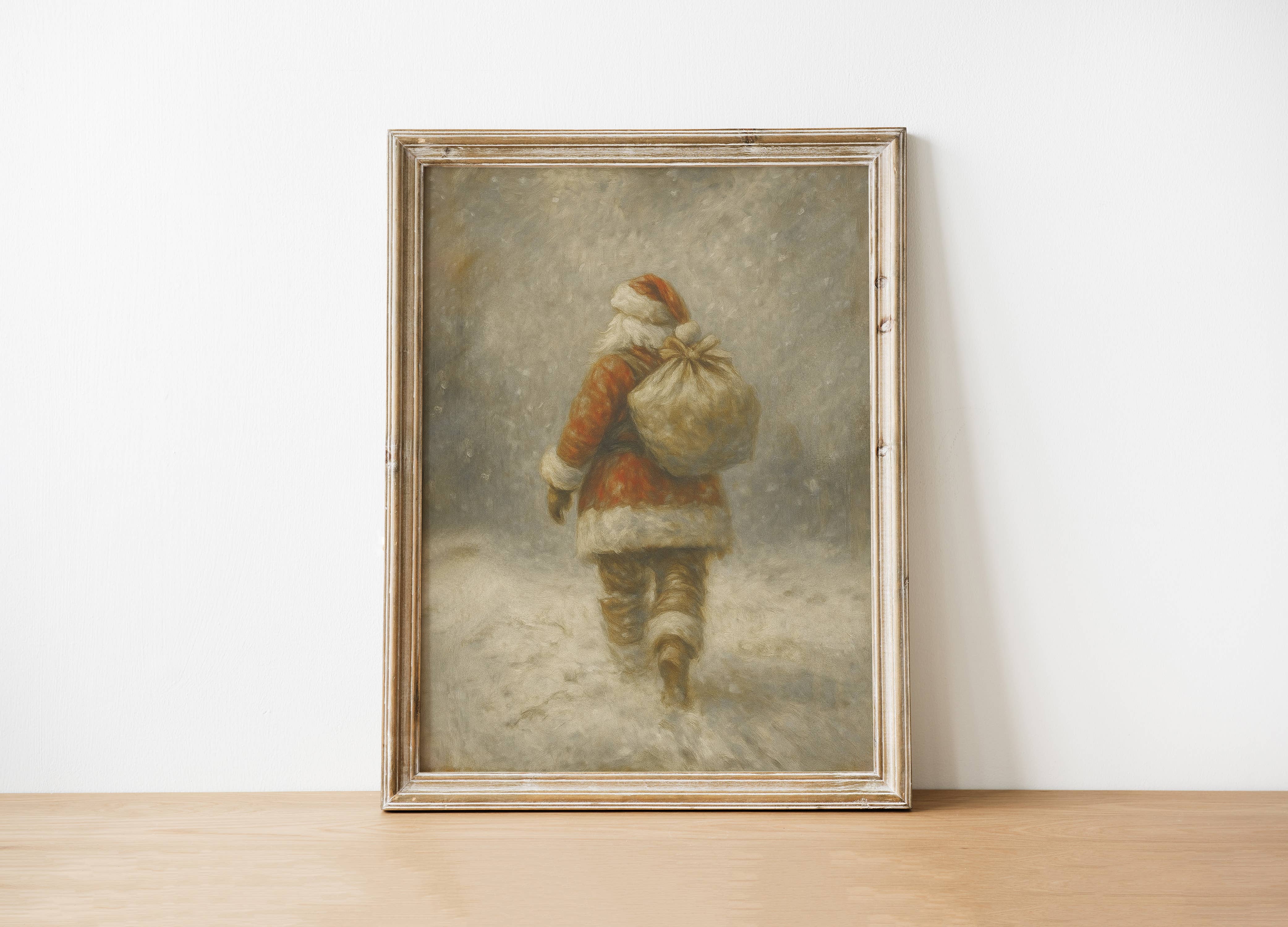 Santa Art Print 11 x 14