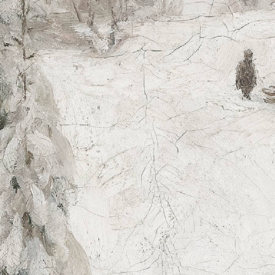 Winter Mist Vintage Art Print 11 x 14