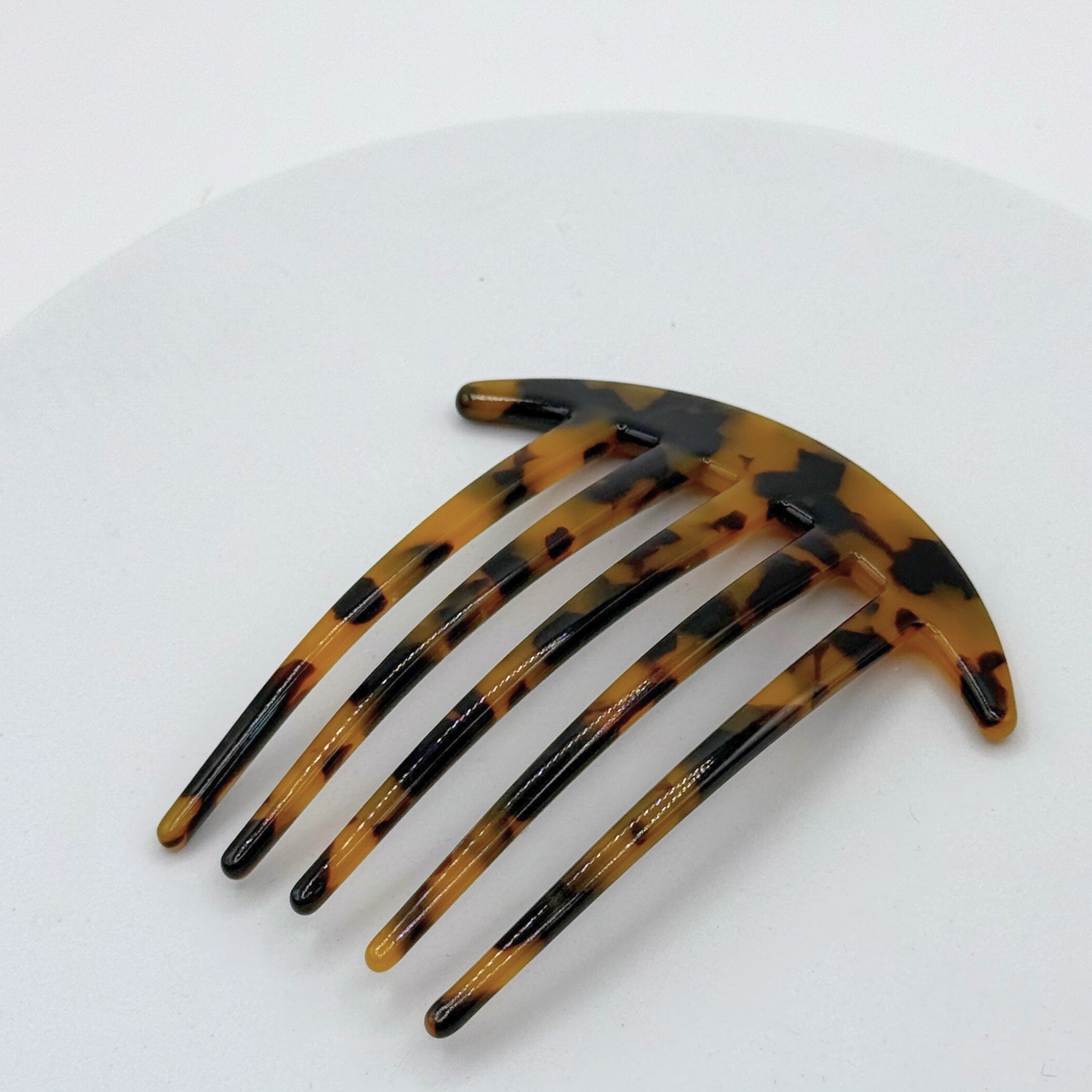 Cellulose Acetate French Side Hair Combs