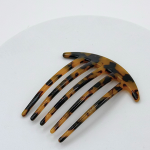 Cellulose Acetate French Side Hair Combs