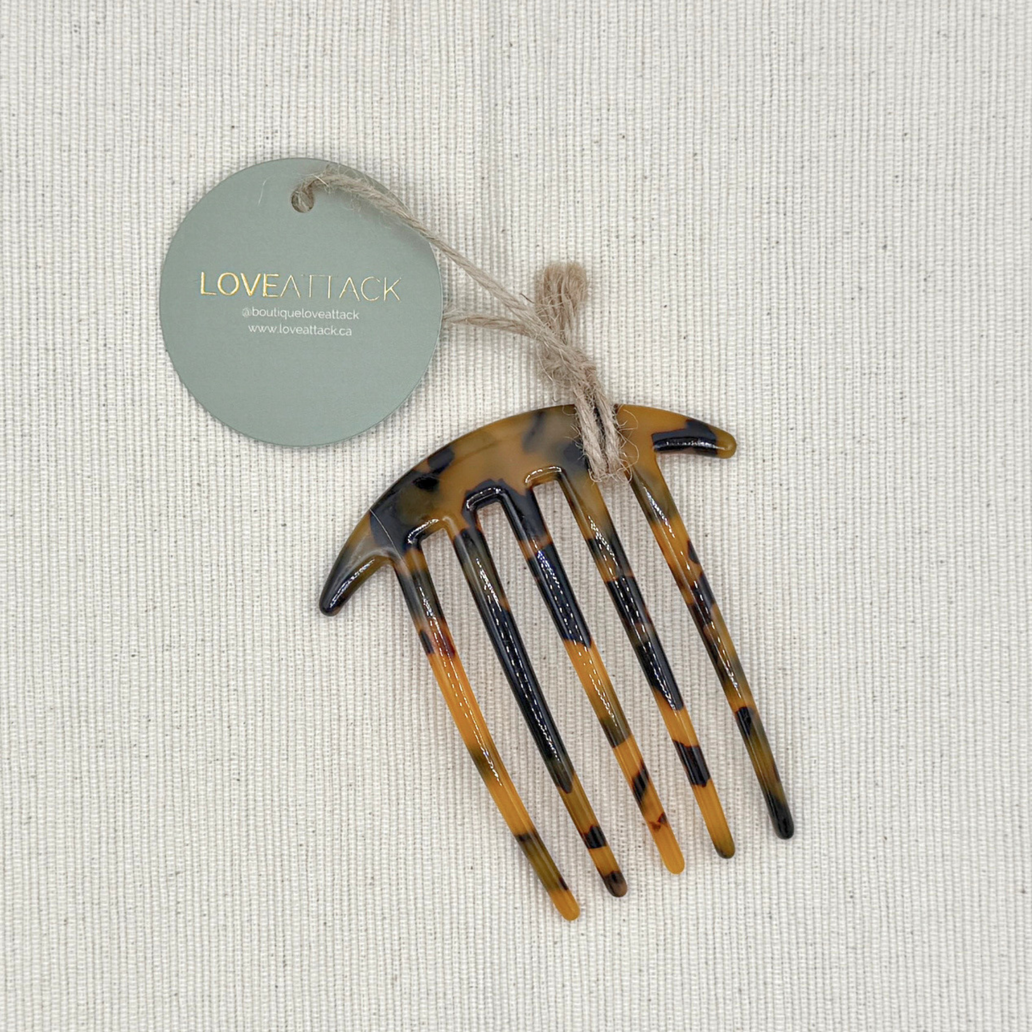 Cellulose Acetate French Side Hair Combs
